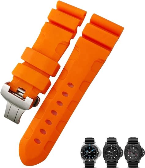 panerai luminor submersible orangband|panerai watch band sizes.